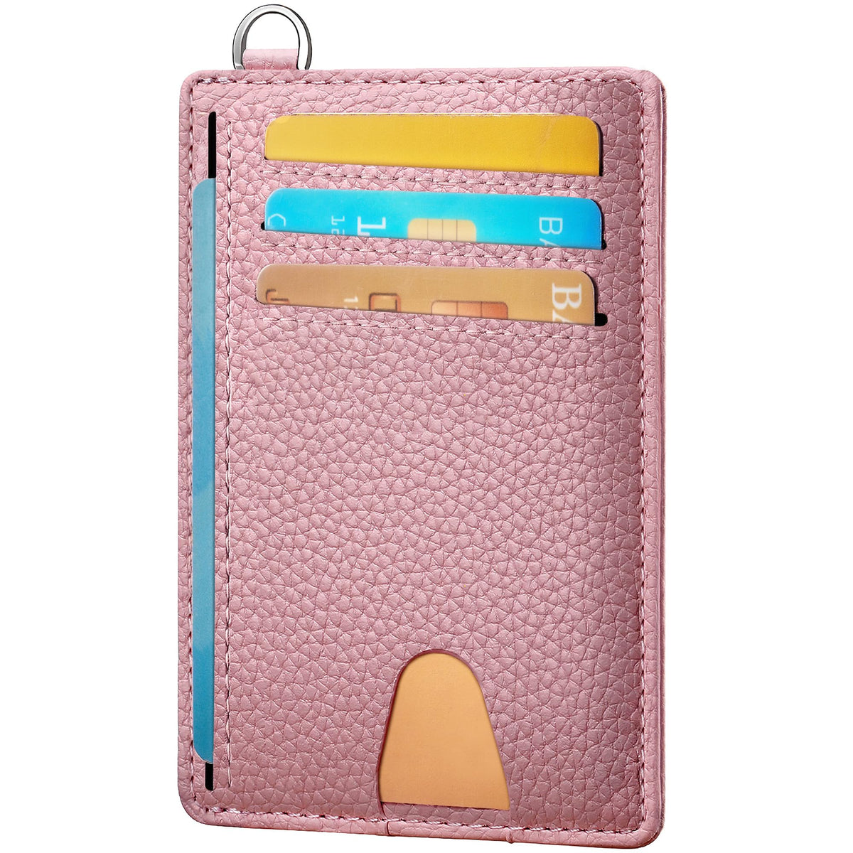 Mayski Slim Wallet, Credit Card Holder for Women, Minimalist Front Pocket RFID Blocking Card Cases, Small Wallet Women Men(Cute Bear)