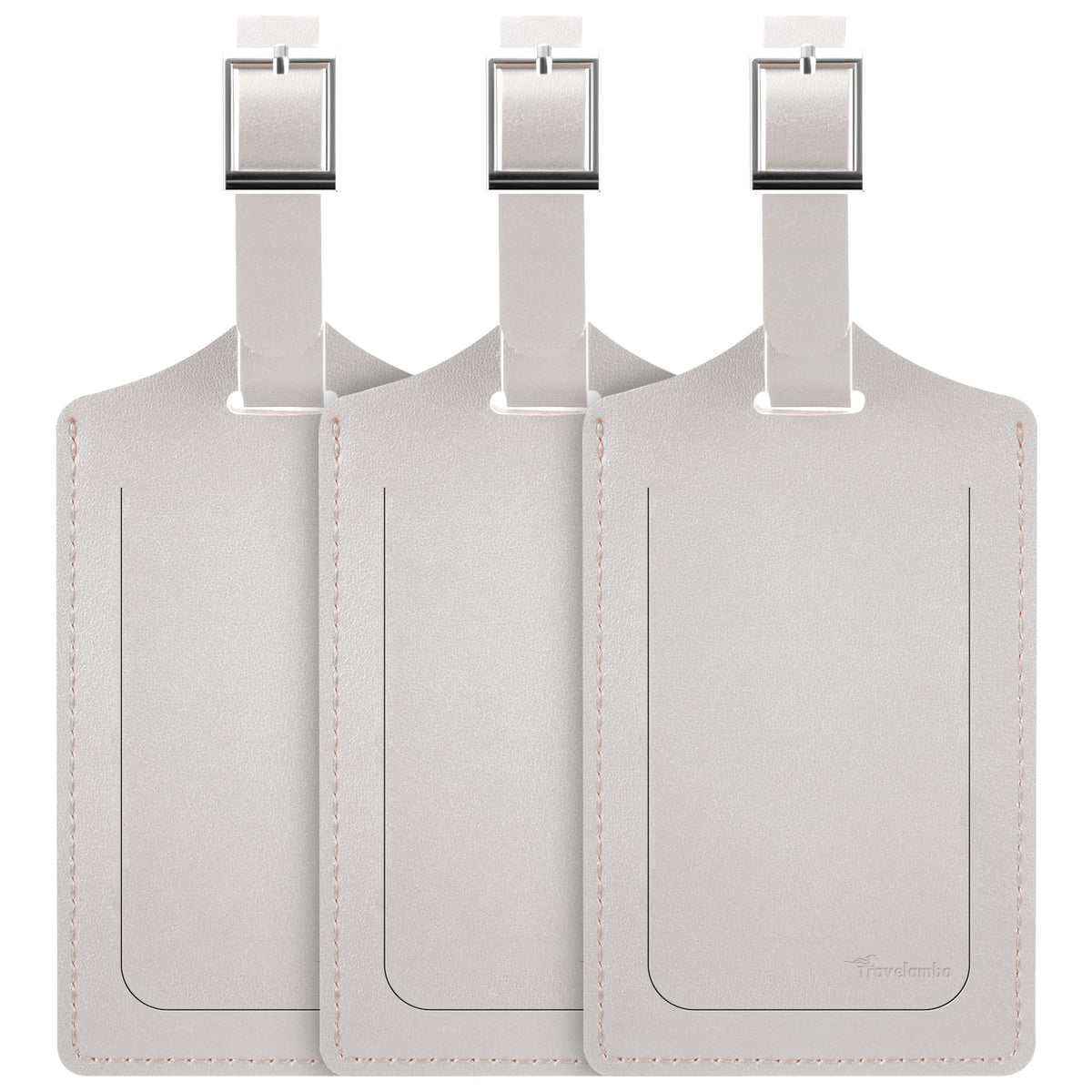 Travelambo 2 Pack Luggage Tags for Suitcases Airplane Travel Essentials