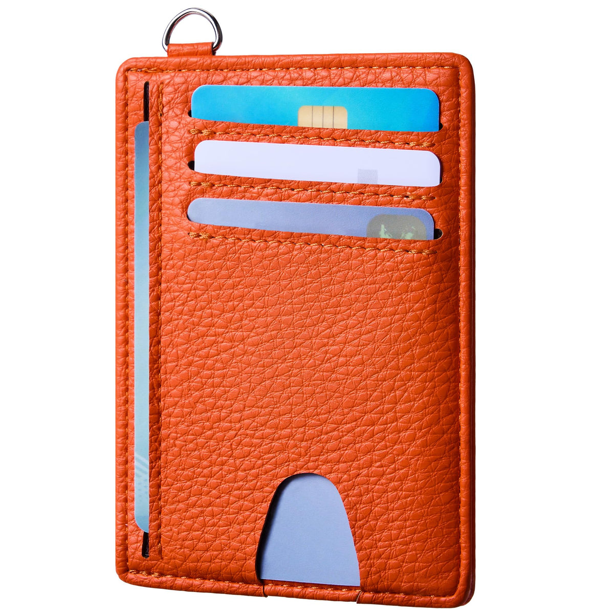 Mayski Slim Wallet, Credit Card Holder for Women, Minimalist Front Pocket RFID Blocking Card Cases, Small Wallet Women Men(Cute Bear)