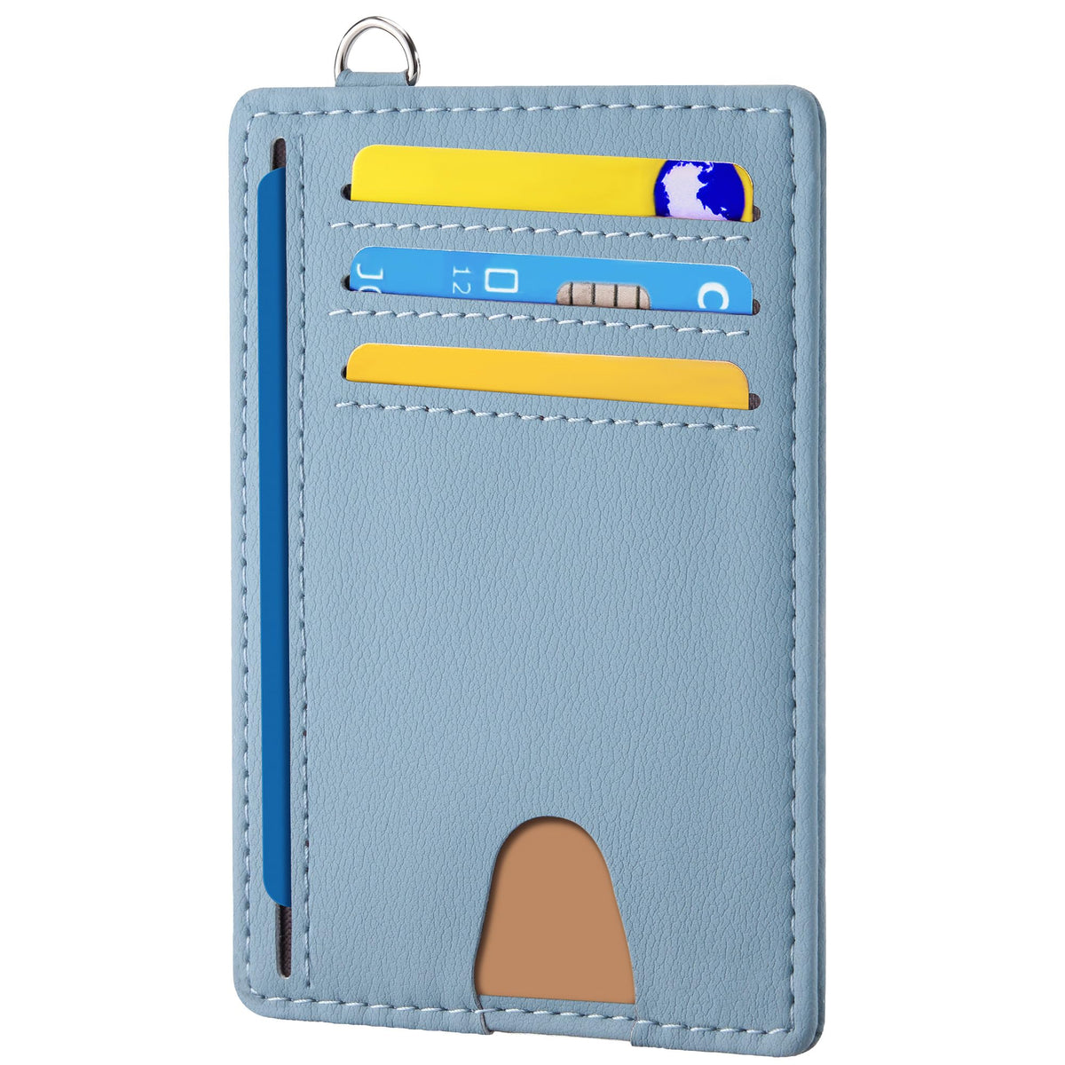 Mayski Slim Wallet, Credit Card Holder for Women, Minimalist Front Pocket RFID Blocking Card Cases, Small Wallet Women Men(Cute Bear)