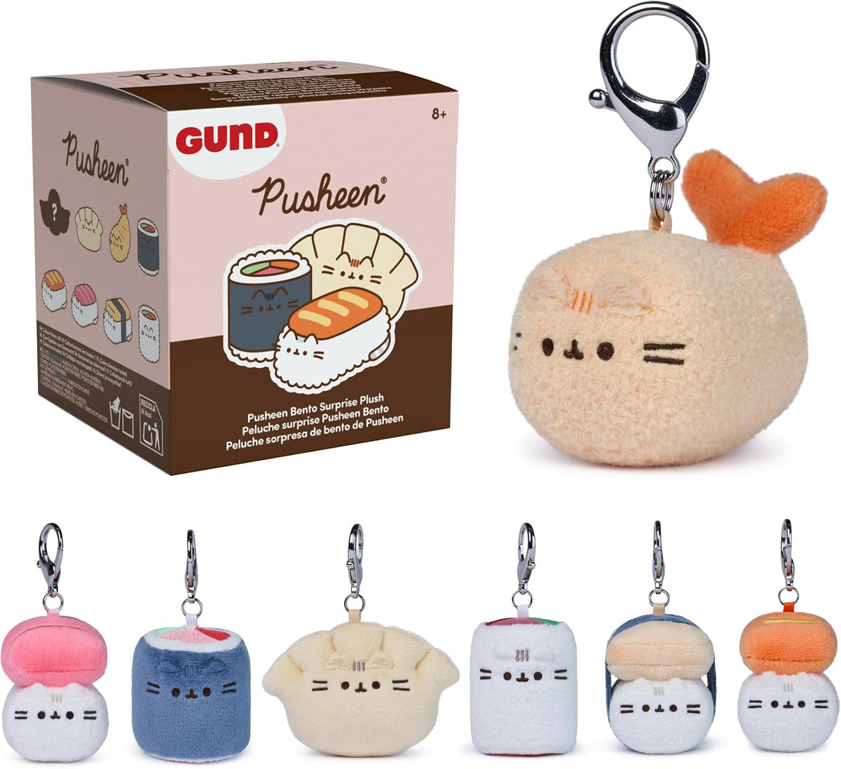 GUND Pusheen Bento 3-Inch Surprise Food-Themed Plush (UNbox 1 of 8 Styles)