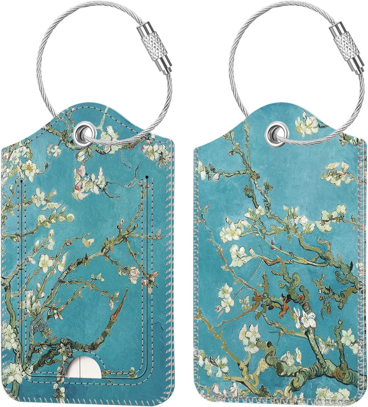 Fintie Luggage Tags Privacy Cover ID Label for Travel Bag Suitcase