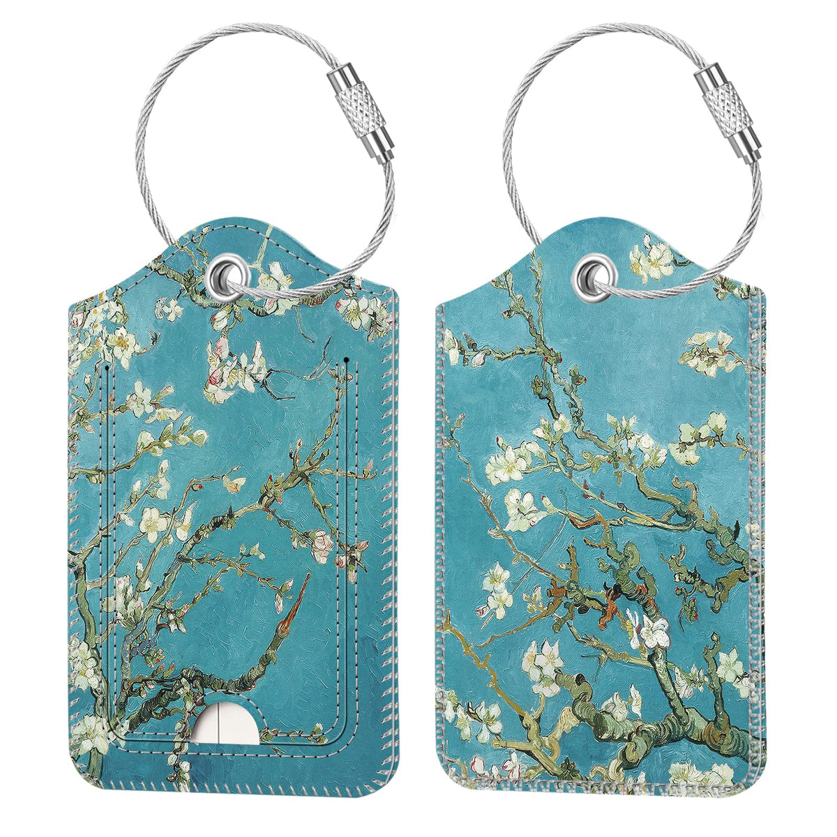 Fintie Luggage Tags Privacy Cover ID Label for Travel Bag Suitcase