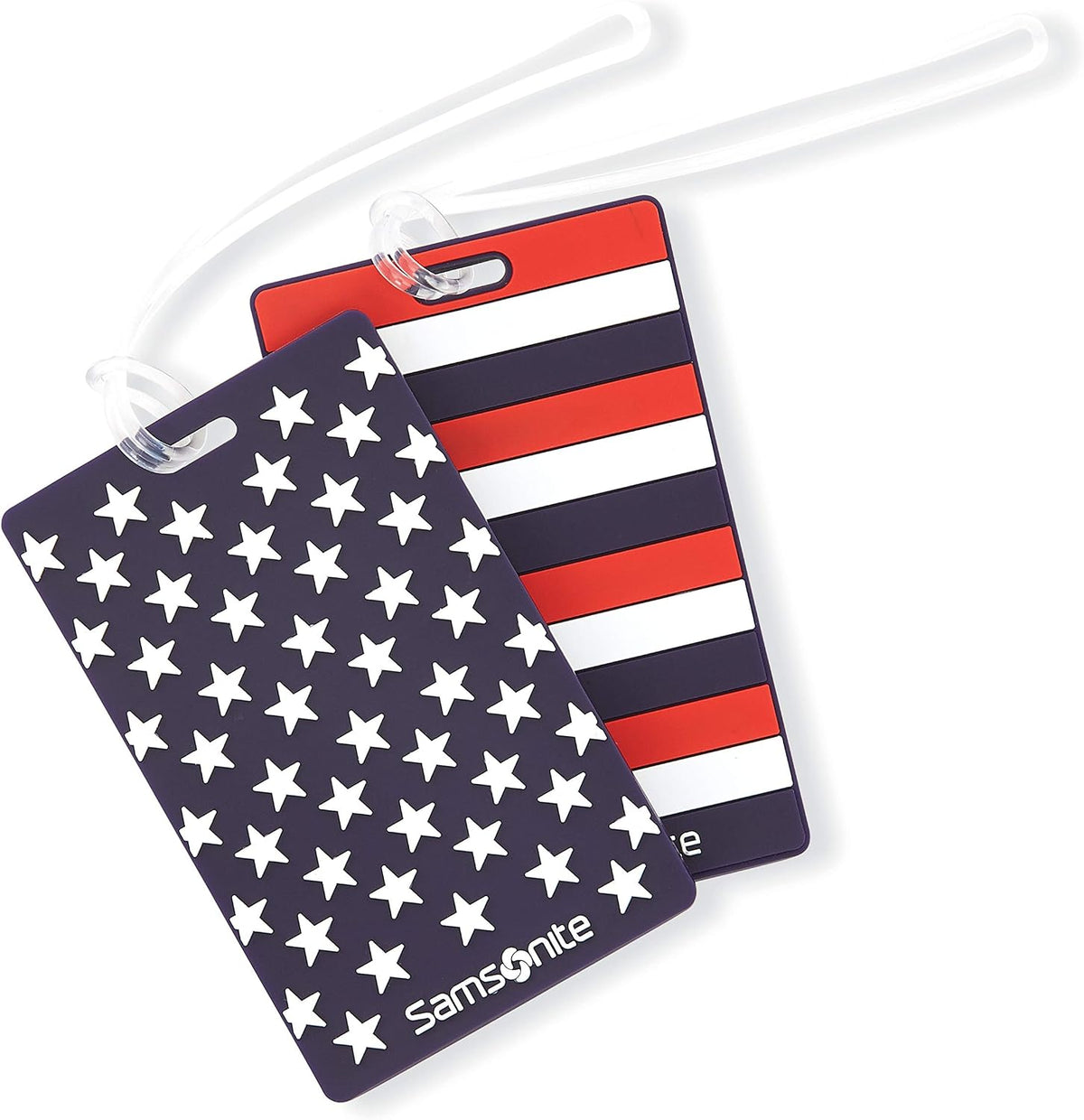 Samsonite Designer Luggage ID Tag, American Flag, One Size