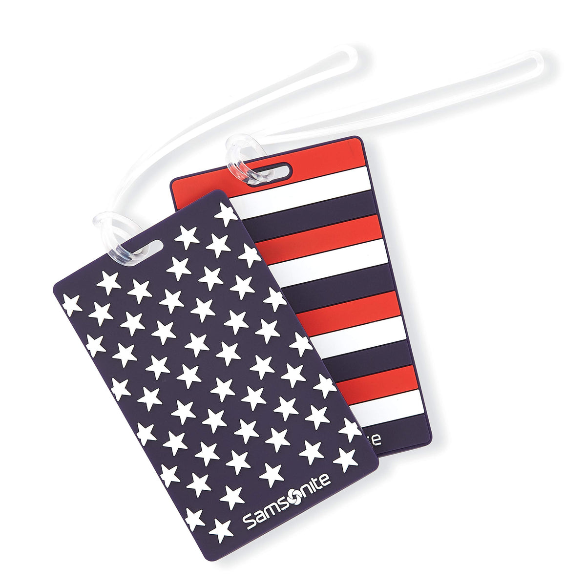 Samsonite Designer Luggage ID Tag, American Flag, One Size