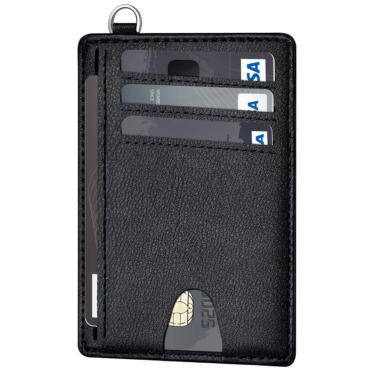 Mayski Slim Wallet, Credit Card Holder for Women, Minimalist Front Pocket RFID Blocking Card Cases, Small Wallet Women Men(Cute Bear)