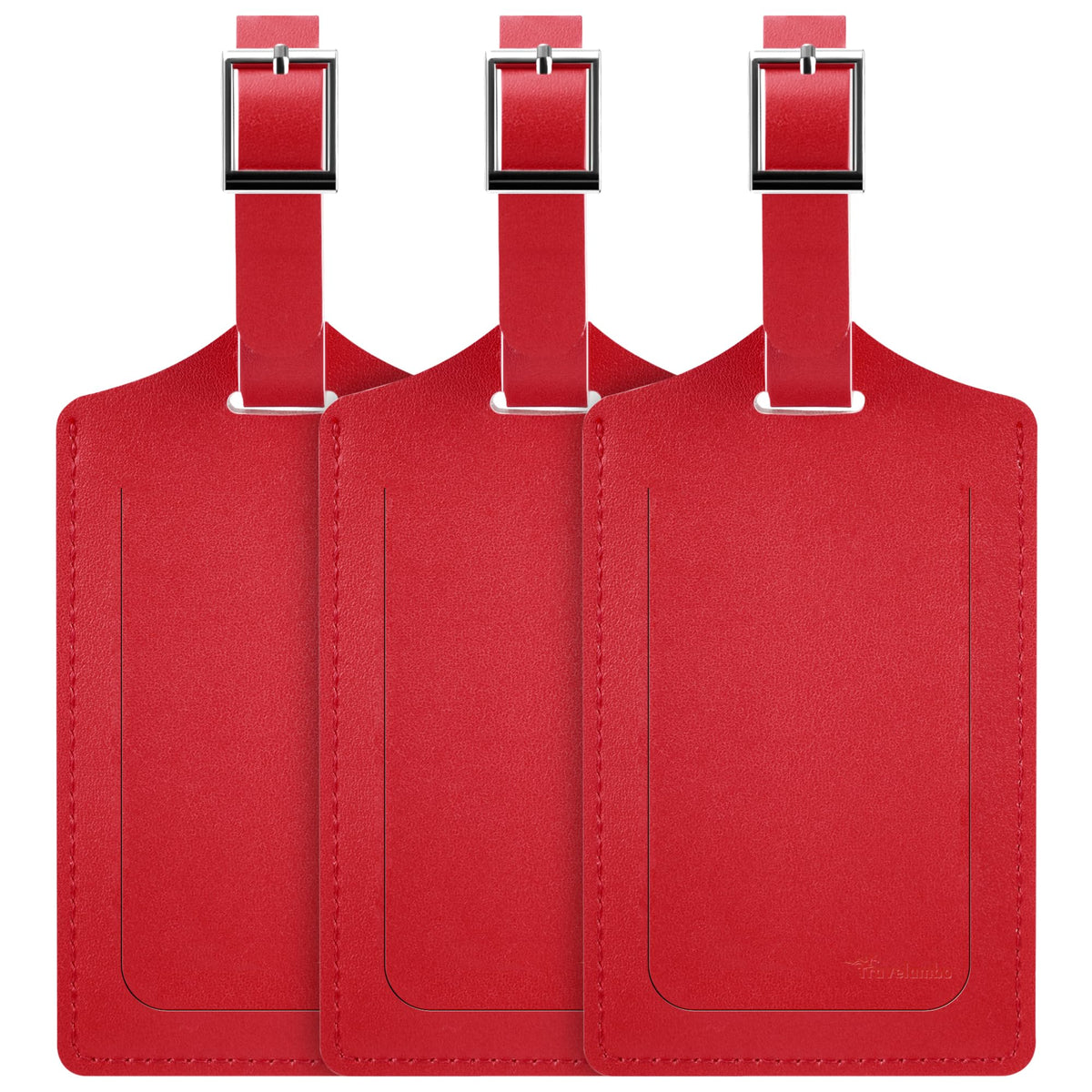 Travelambo 2 Pack Luggage Tags for Suitcases Airplane Travel Essentials