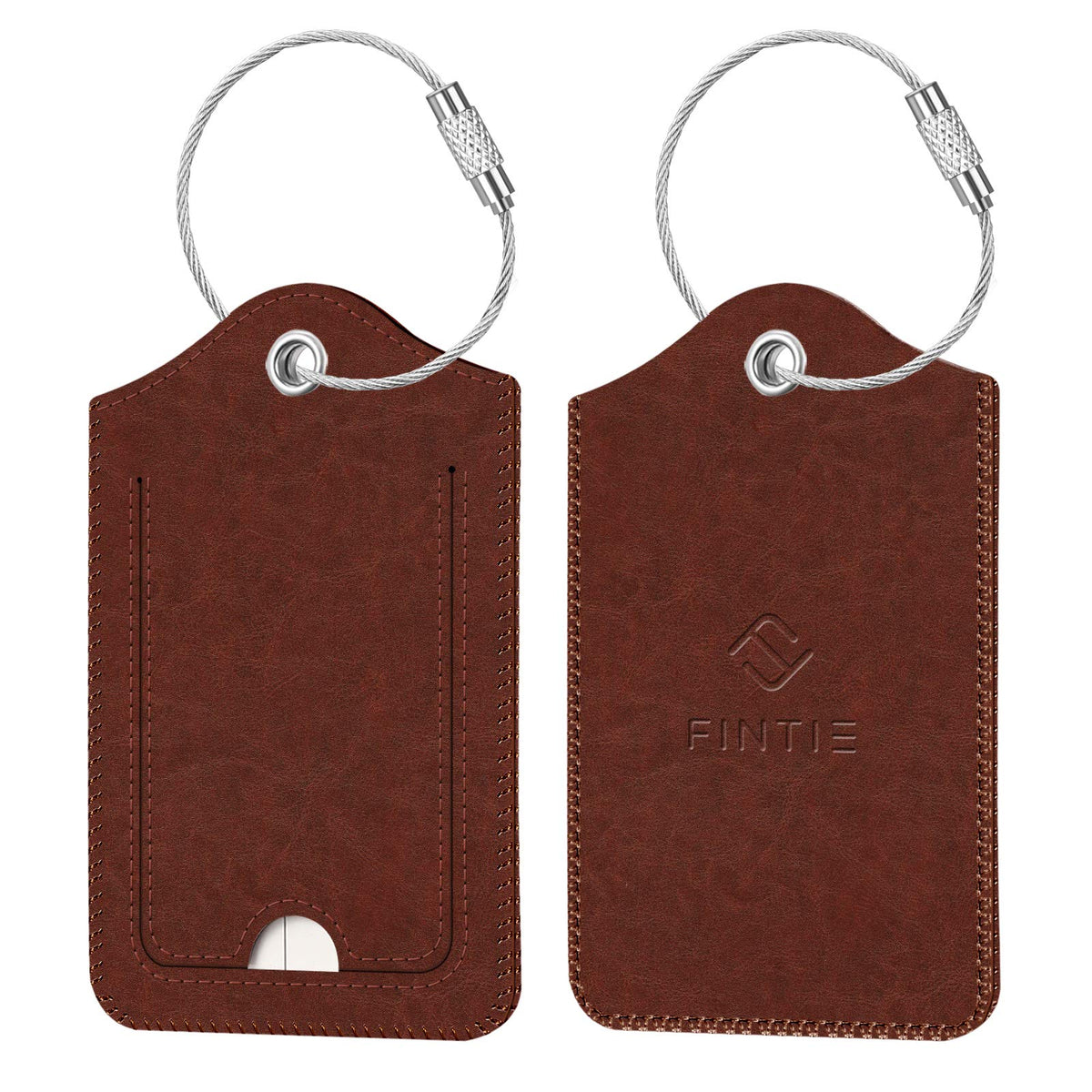 Fintie Luggage Tags Privacy Cover ID Label for Travel Bag Suitcase