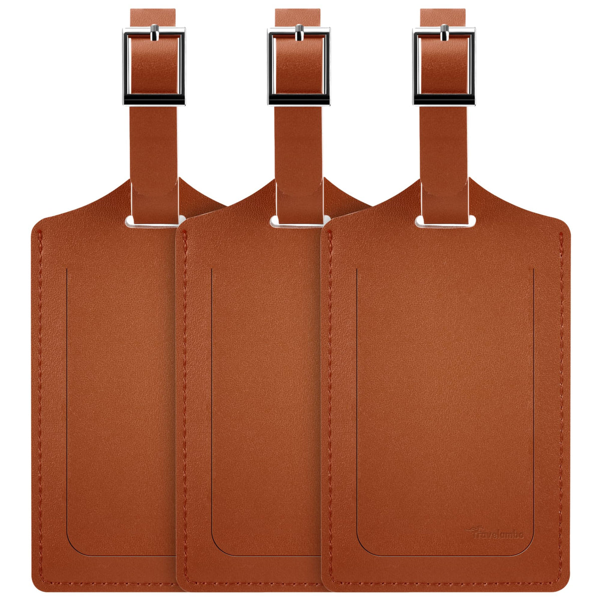 Travelambo 2 Pack Luggage Tags for Suitcases Airplane Travel Essentials