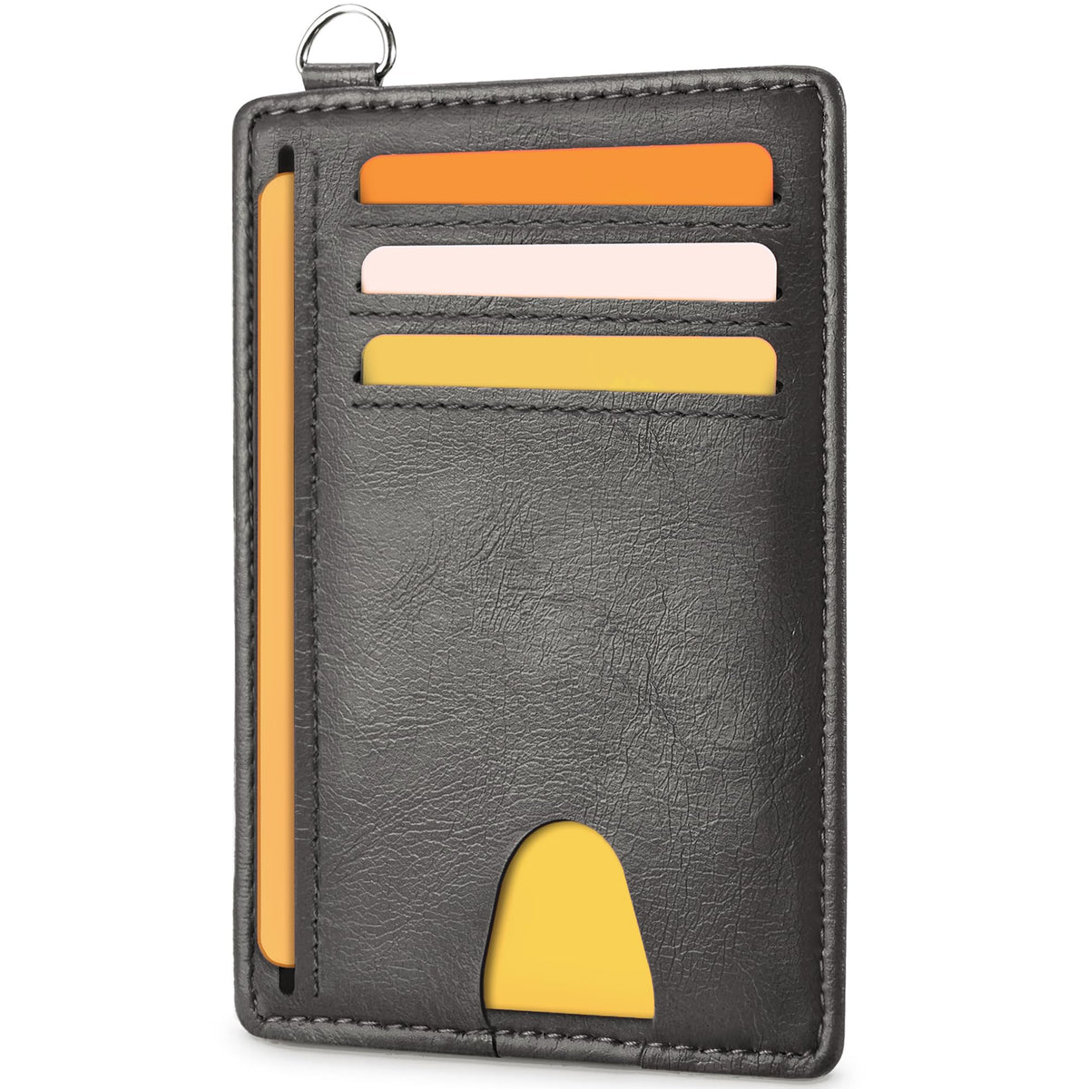 Mayski Slim Wallet, Credit Card Holder for Women, Minimalist Front Pocket RFID Blocking Card Cases, Small Wallet Women Men(Cute Bear)