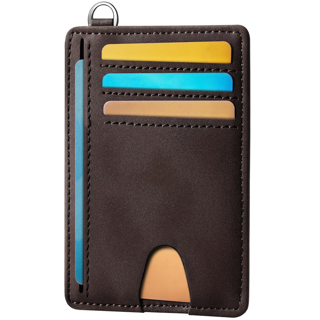 Mayski Slim Wallet, Credit Card Holder for Women, Minimalist Front Pocket RFID Blocking Card Cases, Small Wallet Women Men(Cute Bear)