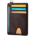 Mayski Slim Wallet, Credit Card Holder for Women, Minimalist Front Pocket RFID Blocking Card Cases, Small Wallet Women Men(Cute Bear)