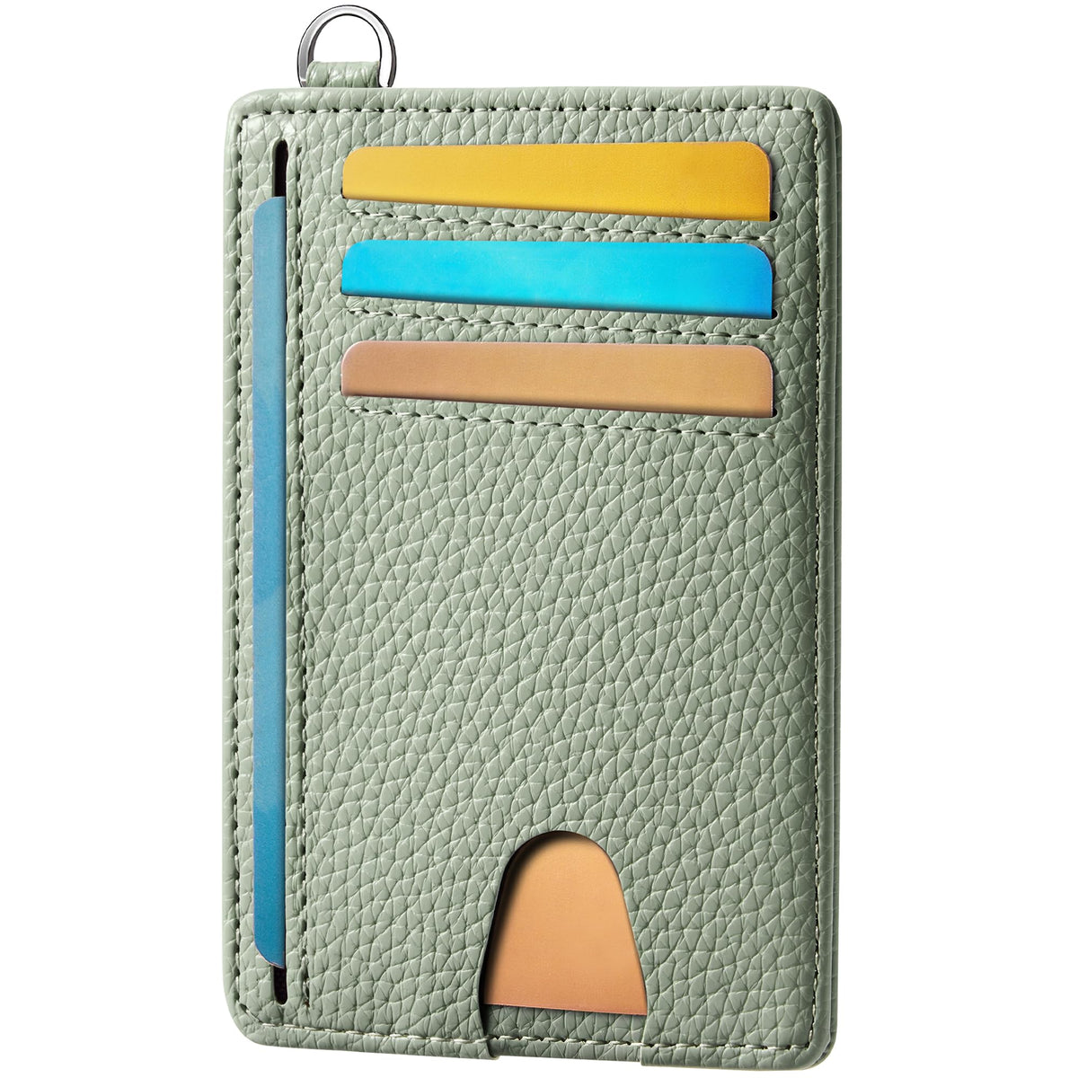 Mayski Slim Wallet, Credit Card Holder for Women, Minimalist Front Pocket RFID Blocking Card Cases, Small Wallet Women Men(Cute Bear)