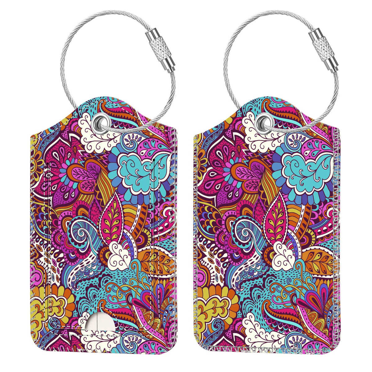 Fintie Luggage Tags Privacy Cover ID Label for Travel Bag Suitcase