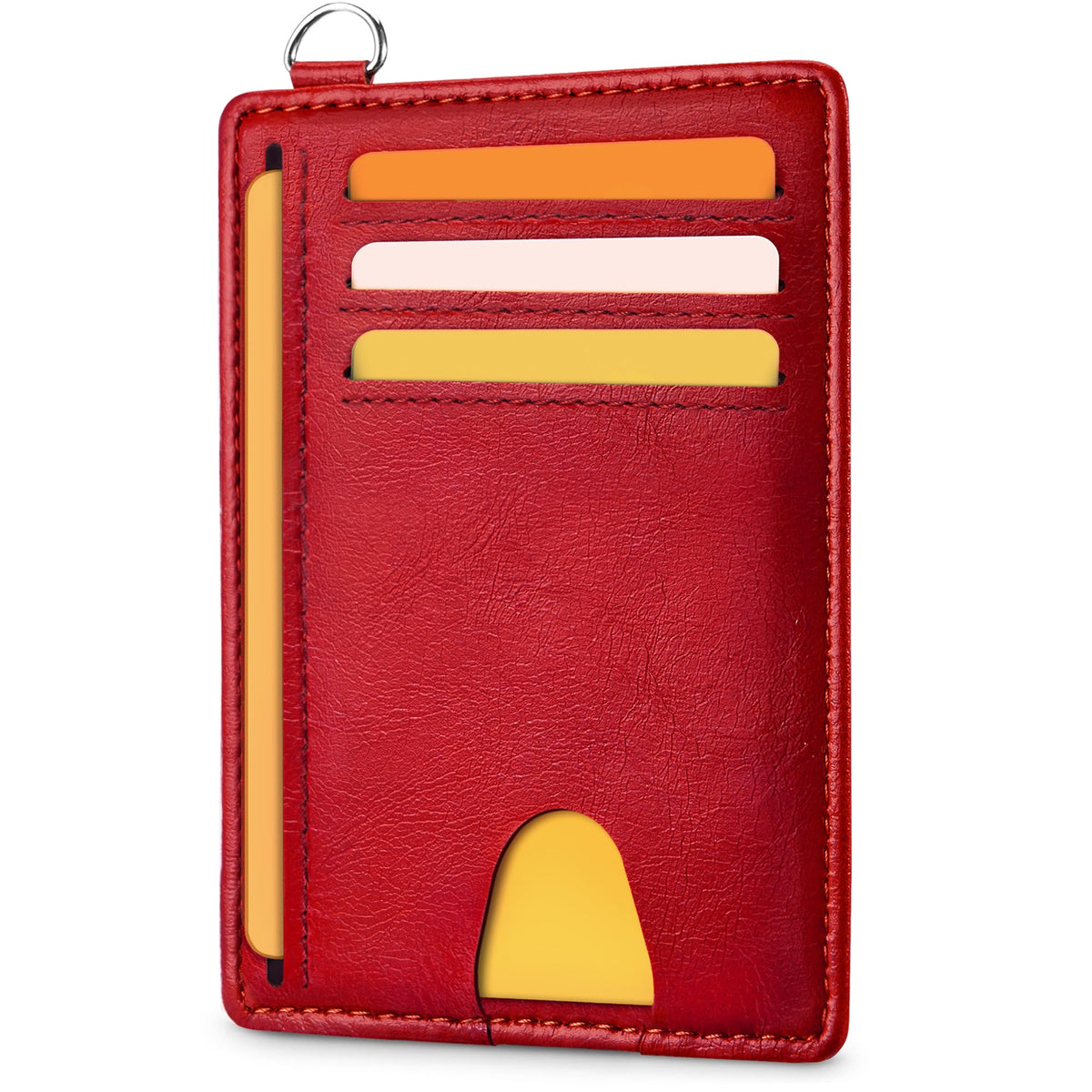 Mayski Slim Wallet, Credit Card Holder for Women, Minimalist Front Pocket RFID Blocking Card Cases, Small Wallet Women Men(Cute Bear)