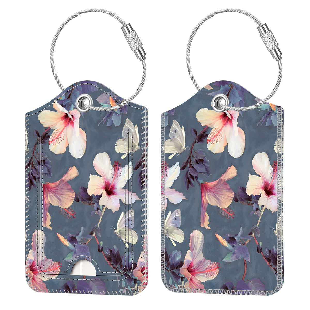 Fintie Luggage Tags Privacy Cover ID Label for Travel Bag Suitcase