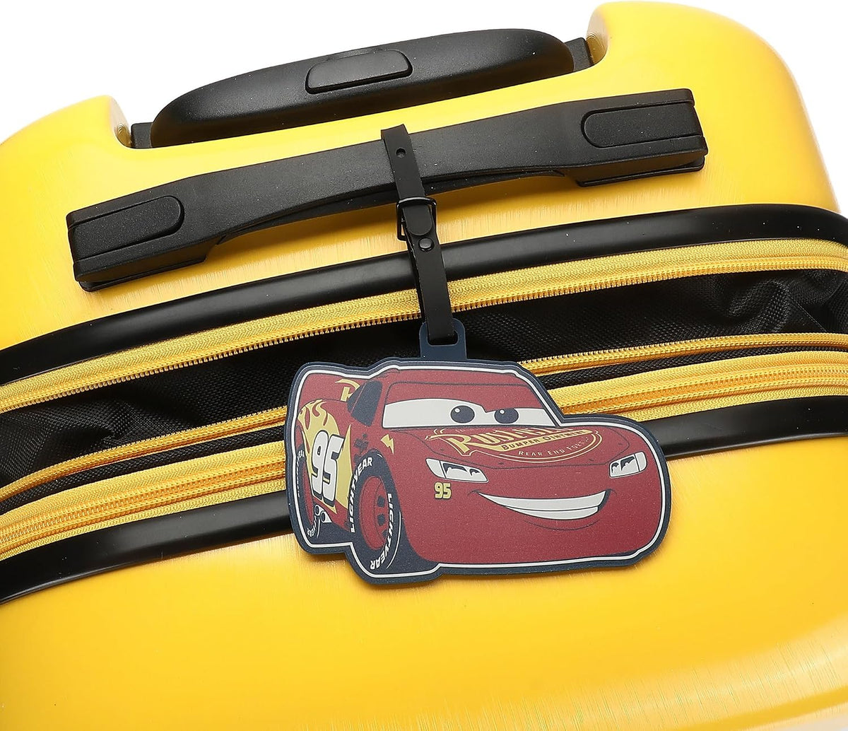 Cars Lightning McQueen and Mater 2pk Luggage Tags for Travel and Everyday Use