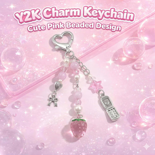 AGEN KGEN Novelty keychains Aesthetic Y2K Keychain Charms Stylish Keychains Accessories for Women Bag Purse Gifts