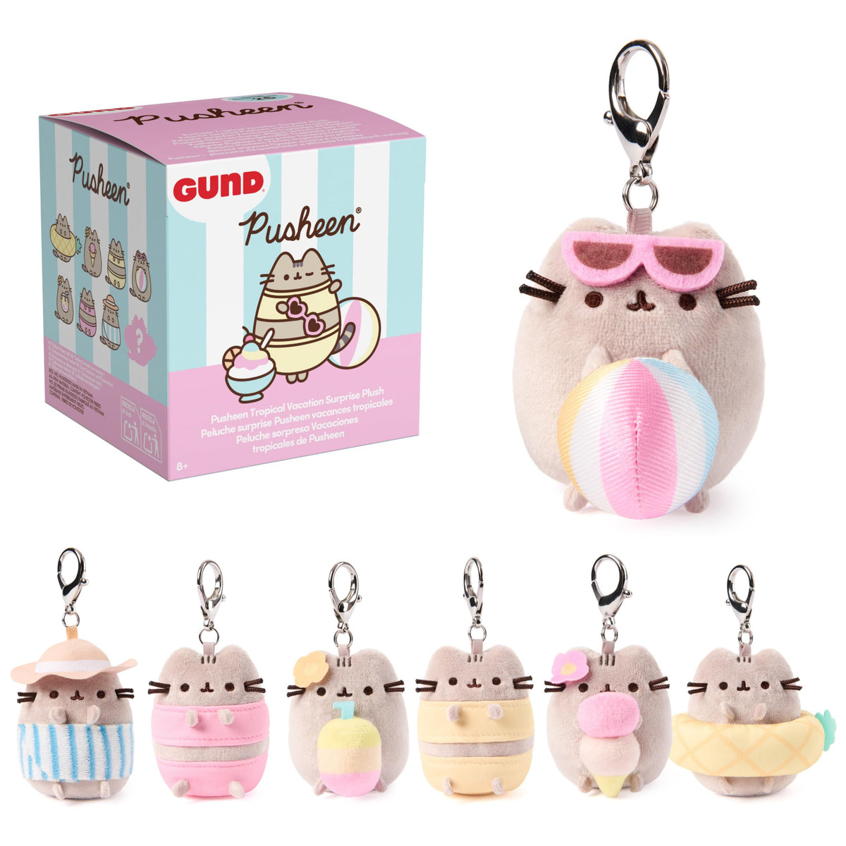 GUND Pusheen Bento 3-Inch Surprise Food-Themed Plush (UNbox 1 of 8 Styles)