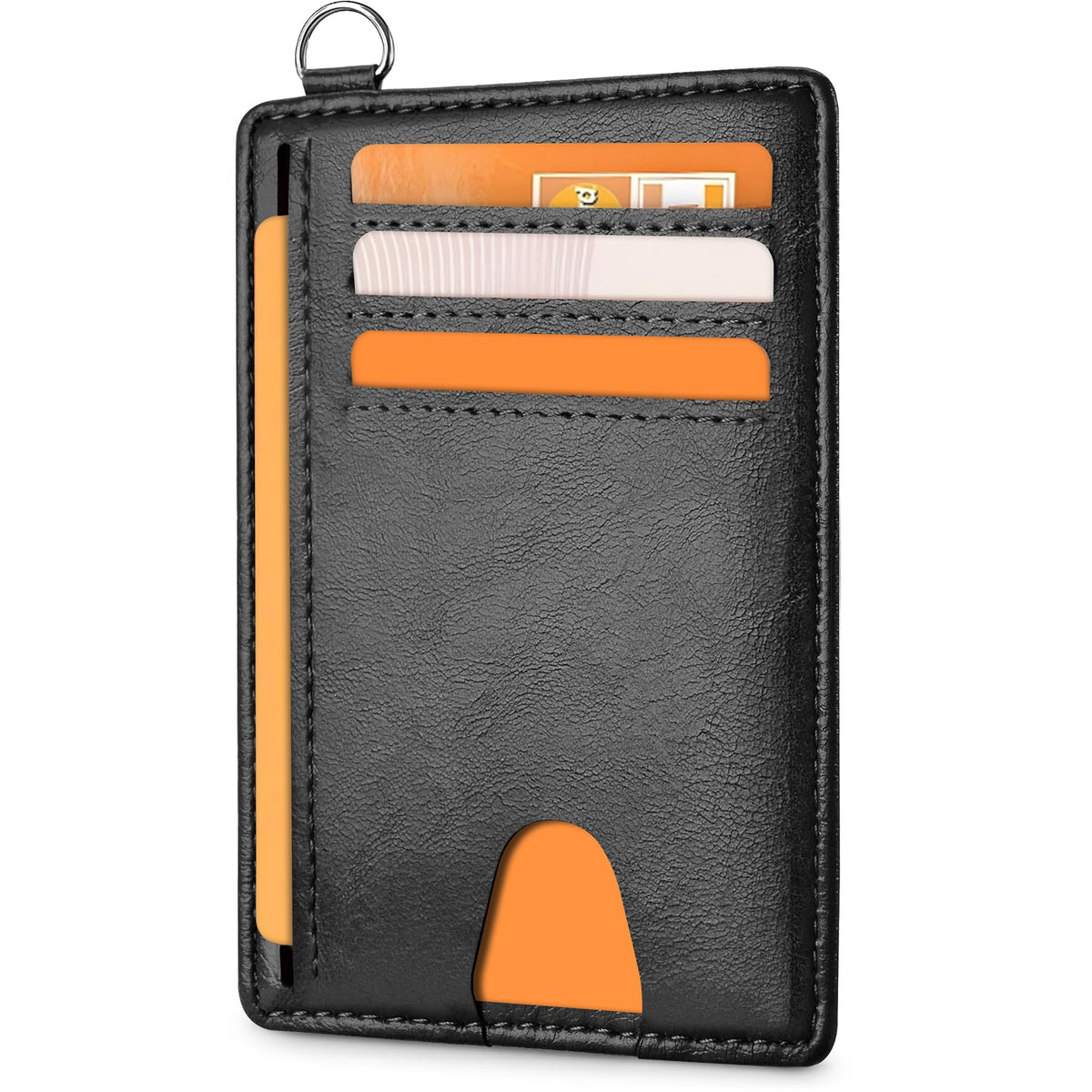 Mayski Slim Wallet, Credit Card Holder for Women, Minimalist Front Pocket RFID Blocking Card Cases, Small Wallet Women Men(Cute Bear)