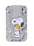 Peanuts Snoopy Woodstock Card Holder Slim Wallet Women Multicolor