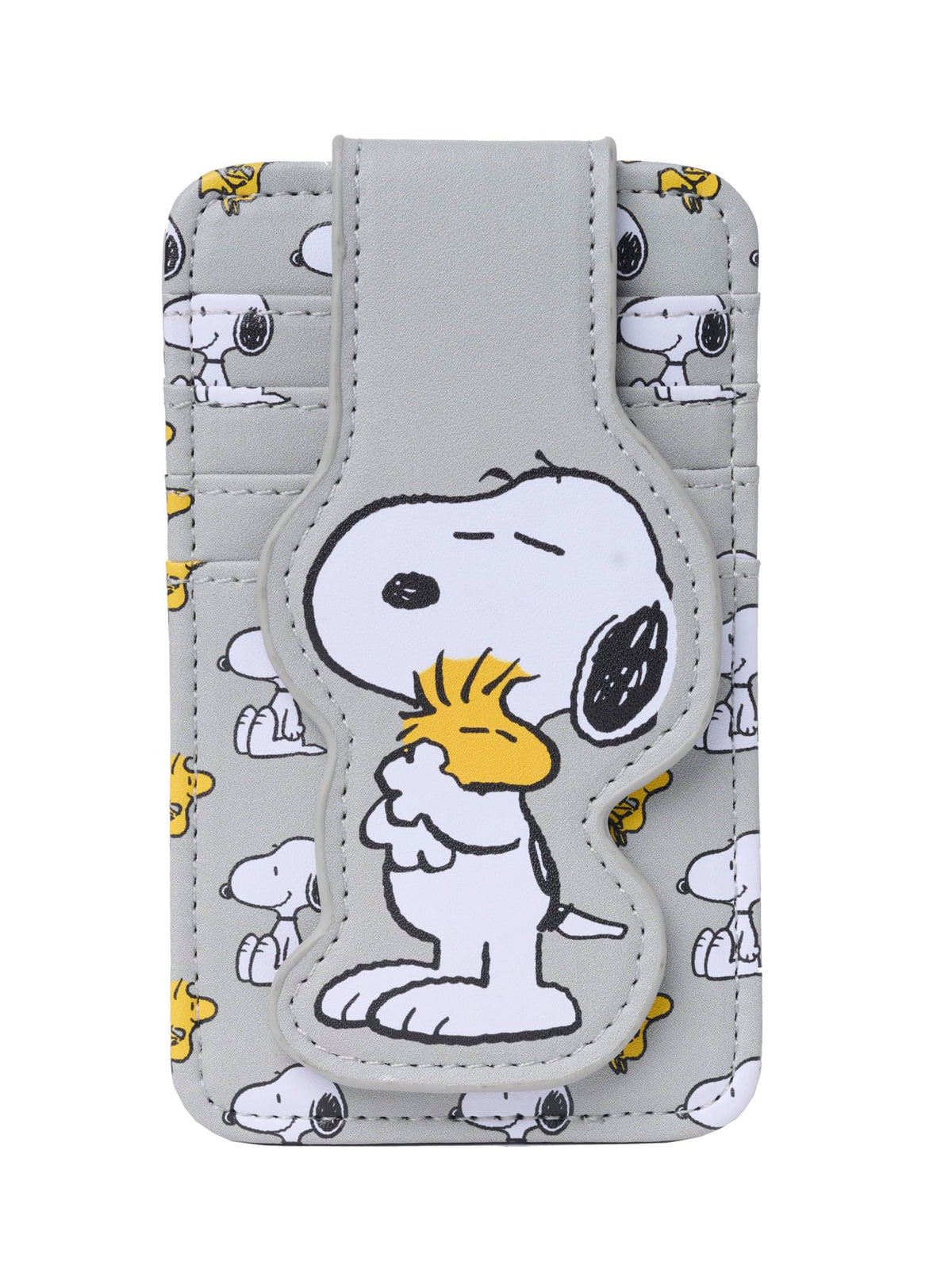 Peanuts Snoopy Woodstock Card Holder Slim Wallet Women Multicolor