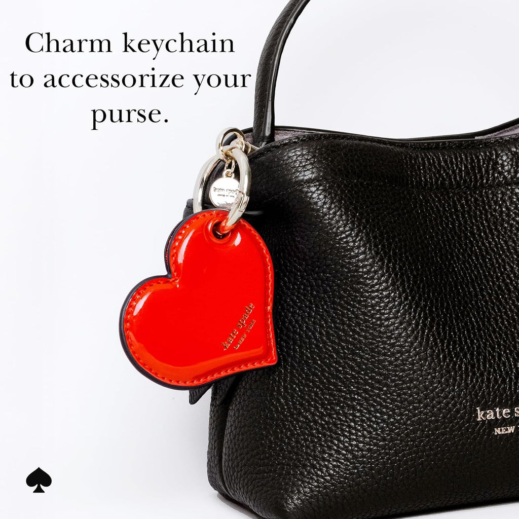 kate spade new york AirTag Charm Keychain - Heart-Shaped AirTag Holder
