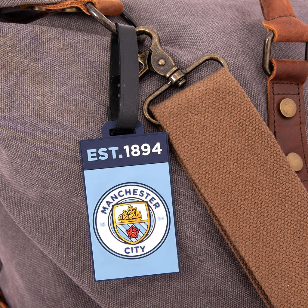 Desert Cactus Manchester City PVC Luggage Tag ID Tag for Bags (PVC B)