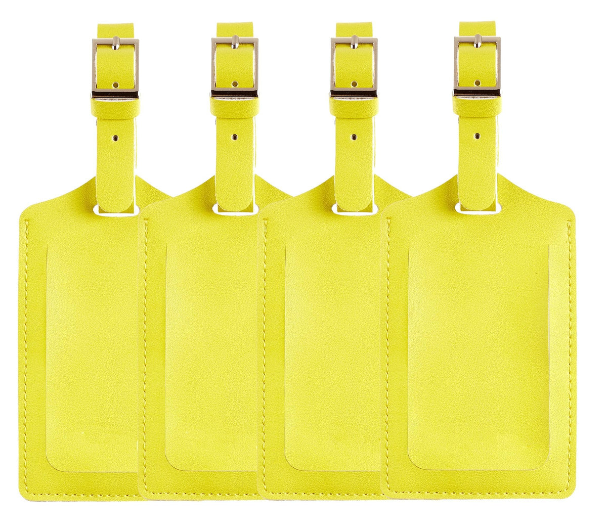 Travelambo Luggage Tags for Suitcases PU Leather Travel Tags Bag Tags Privacy Protection Travel Essentials